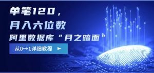 阿里数据库“月之暗面“影评撰写，边追剧边赚钱，单笔120,，月入过W-就爱副业网