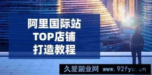 阿里国际站TOP店铺打造教程：涵盖平台到高阶，解决运营难题，提升询盘-就爱副业网