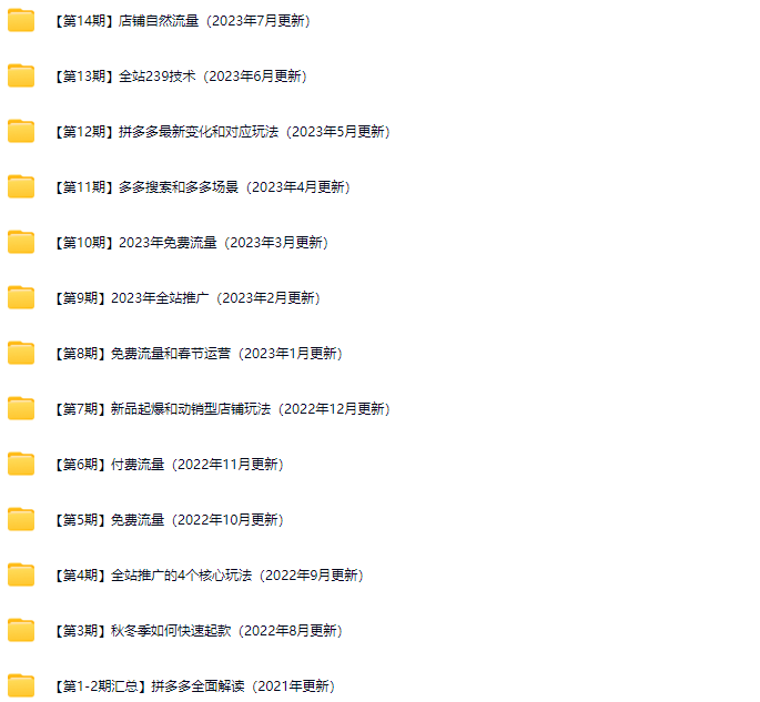 图片[4]-白凤电商学院·拼多多日销千单训练营2025年3月更新(价值4999元)_-就爱副业网