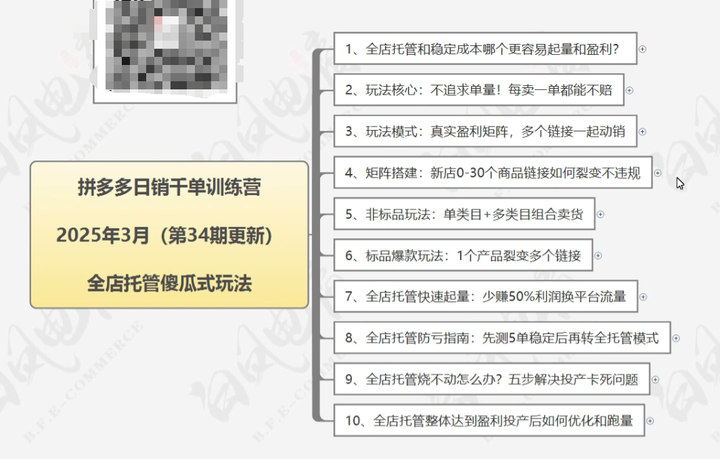 图片[2]-白凤电商学院·拼多多日销千单训练营2025年3月更新(价值4999元)_-就爱副业网