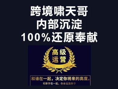 久爱副业网,网赚项目,网赚论坛博客网分享漫威跨境特训营-跨境电商教程