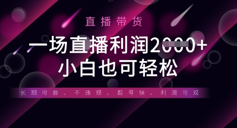 久爱副业网,网赚项目,网赚论坛博客网分享半无人直播带货，一场利润数张，适合所有平台玩法，小白也可轻松