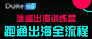 出海训练营基础课，​跑通出海全流程，实战案例拆解-就爱副业网