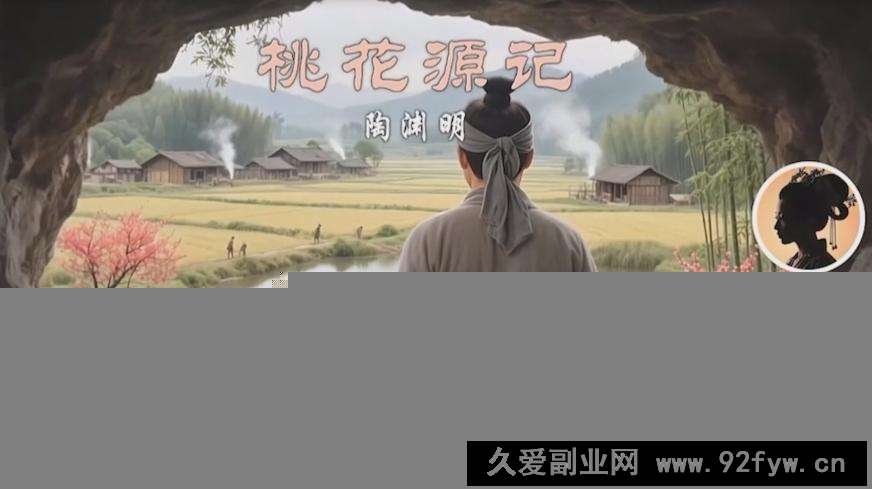 图片[2]-把课本里的古文做成爆火AI视频！流量猛的不行，7个作品涨粉23万＋-就爱副业网