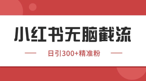 久爱副业网,网赚项目,网赚论坛博客网分享小红书只要你有同行就能获客，独家野路子获客玩法，暴力截流【揭秘】
