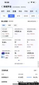 （14631期）抖音小店全新模式 最新风口，日收入500-5000+！小白简单上手-就爱副业网