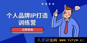 个人品牌 IP 塑造训练营，构建人设吸粉话术，日增精准粉丝，玩转社群变现技能-就爱副业网