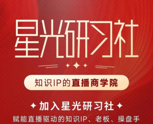 陈晶-星光研习社25年4月19-21日第十期线下课(价值9800元)_-就爱副业网