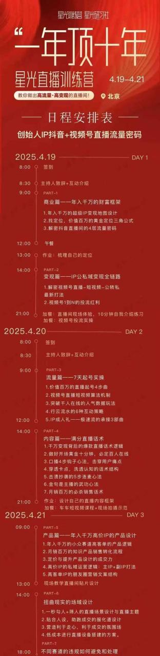 图片[2]-陈晶-星光研习社25年4月19-21日第十期线下课(价值9800元)_-就爱副业网