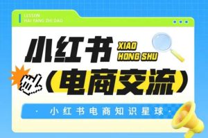 红薯电商知识星球，小红书电商交流-就爱副业网