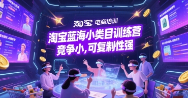 久爱副业网,网赚项目,网赚论坛博客网分享淘宝蓝海小类目训练营， 竞争小，可复制性强