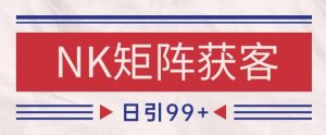 小红书某音NK赛道引流获客 自热矩阵日引200+【揭秘】-就爱副业网
