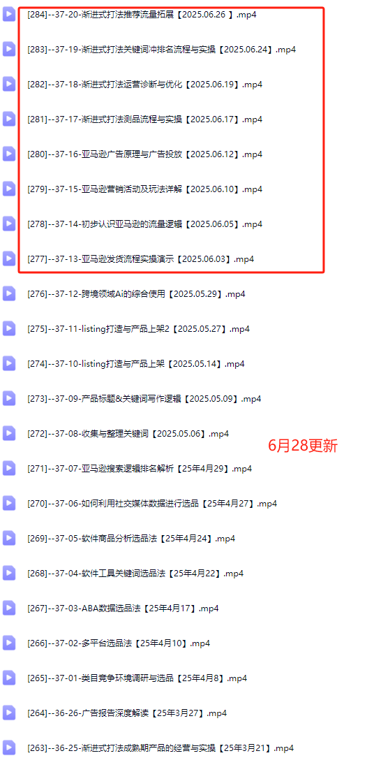 图片[2]-老陈聊跨境-25年亚马逊实操通关训练营37期6月更新(价值15999元)_-就爱副业网