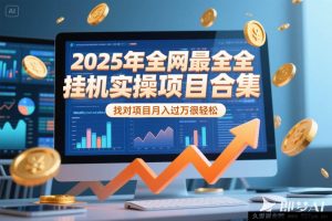 （15303期）2025 全新轻资产创业：AI 直播挂机实操项目深度演练-就爱副业网