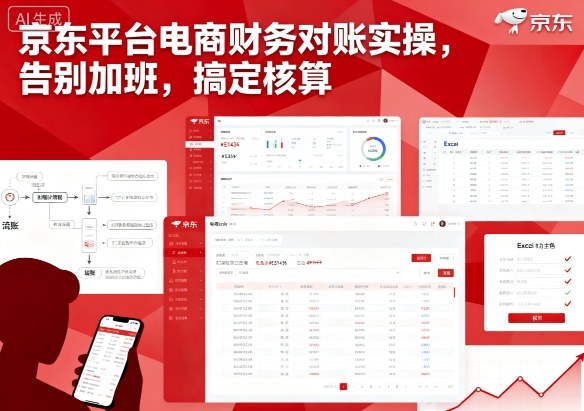 久爱副业网,网赚项目,网赚论坛博客网分享京东平台电商财务对账实操，告别加班，搞定核算