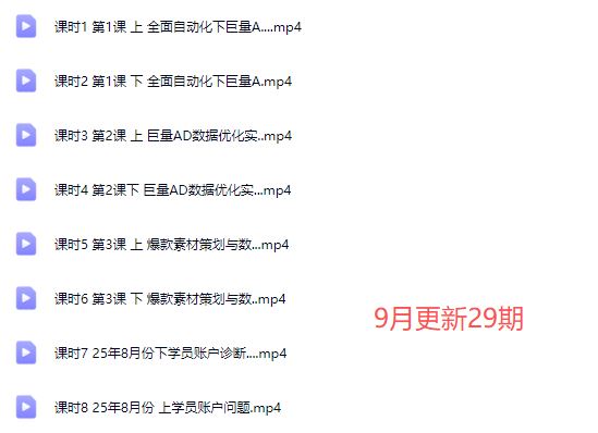 图片[2]-厚昌-柯楠信息流效果提升训练营29期2025年9月(价值3599元)_-就爱副业网