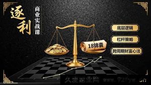 （16046期）《掘金》商业秘籍课，核心原理、高效战术、18绝招，长周期财富秘诀-就爱副业网