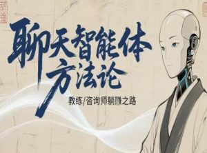 聊天智能体方法论-咨询师教师个人IP教程，咨询师教练躺賺之路-就爱副业网
