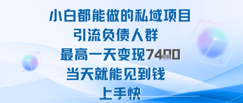 久爱副业网,网赚项目,网赚论坛博客网分享2025年小白都能做的私域项目引流负债人群最高一天变现1k+高变现难度低当天就能见到钱上手快