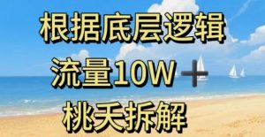 据底层逻辑，流量10W+，以安全知识科普为例-就爱副业网