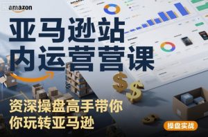 亚马逊站内运营课：资深操盘高手带你玩转亚马逊-就爱副业网
