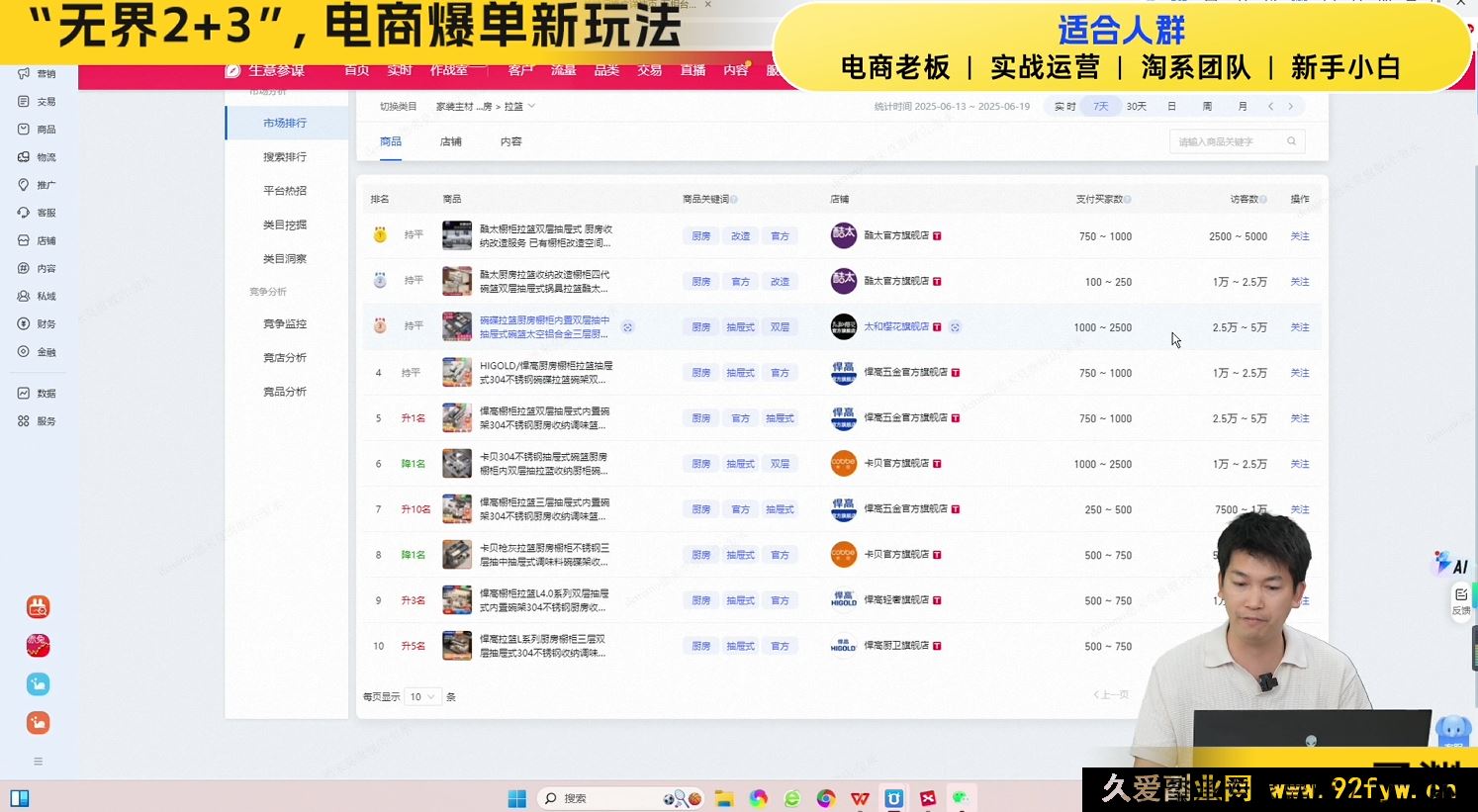 图片[4]-玺承子渊-无界矩阵之不同类型店铺应用2025年9月新课_-就爱副业网
