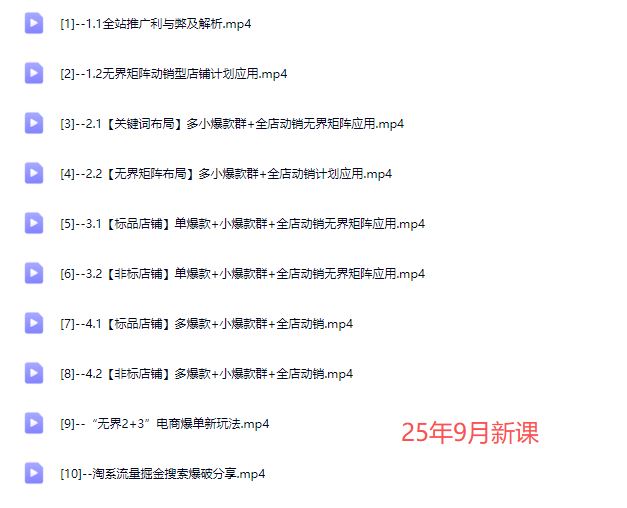 图片[5]-玺承子渊-无界矩阵之不同类型店铺应用2025年9月新课_-就爱副业网