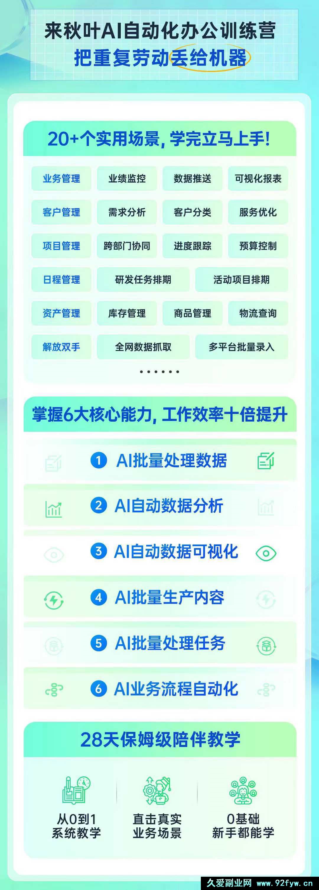 图片[4]-秋叶-飞书多维表格自动化训练营2025年(价值1599元)_-就爱副业网