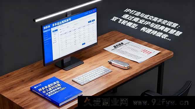 图片[1]-（16288期）IP塑造与成交达人变现秘籍：借助商业IP+经典智慧双轮驱动 搭建持续盈利体系-就爱副业网