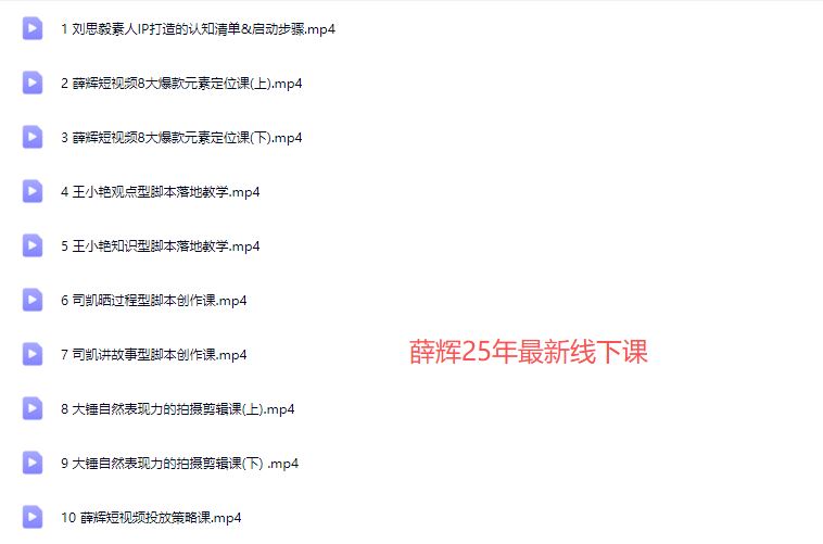 图片[4]-薛辉群响-短视频ip实操变现大课 7月26-27日广州站线下课(价值2399元)_-就爱副业网