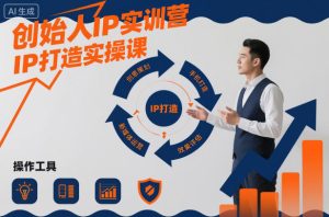 创始人IP实训营，IP打造实操课-就爱副业网
