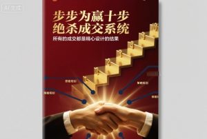 步步为赢十步绝杀成交系统，所有的成交都是精心设计的结果-就爱副业网