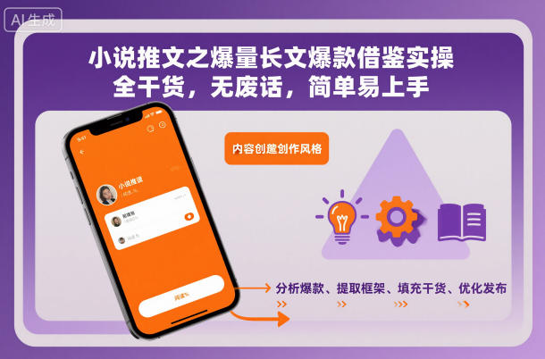 久爱副业网,网赚项目,网赚论坛博客网分享小说推文之爆量长文爆款借鉴实操，全干货，无废话，简单易上手
