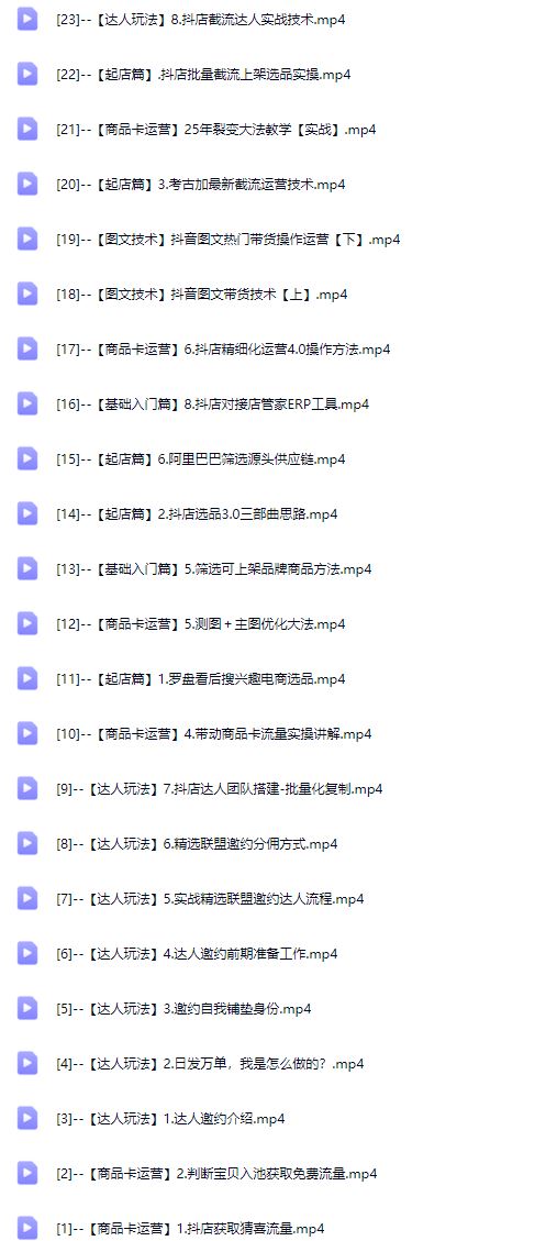 图片[6]-天祥电商25年抖店运营课程11月重磅更新47节(价值4980元)_-就爱副业网