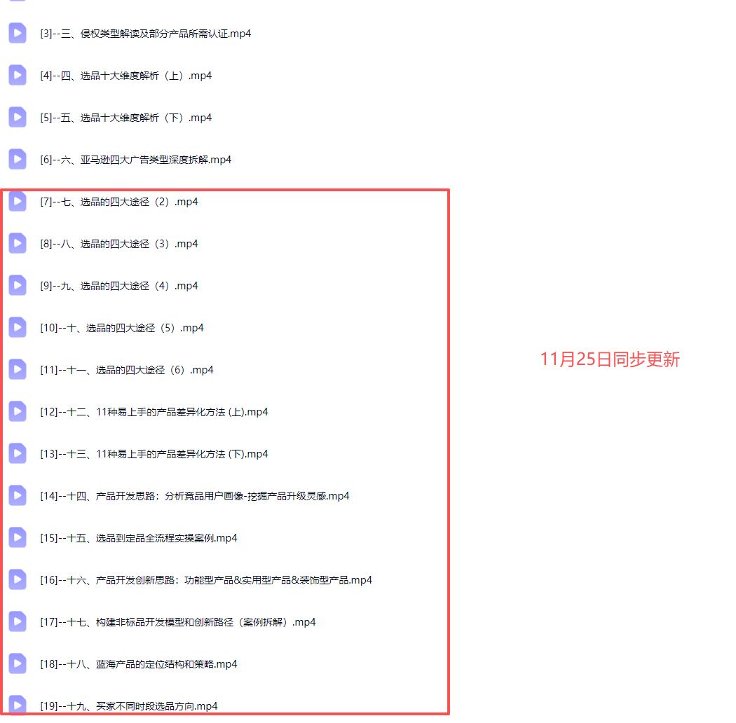 图片[9]-毕方电商-亚马逊全站会员课程2025年11月25日更新(价值9800元)_-就爱副业网
