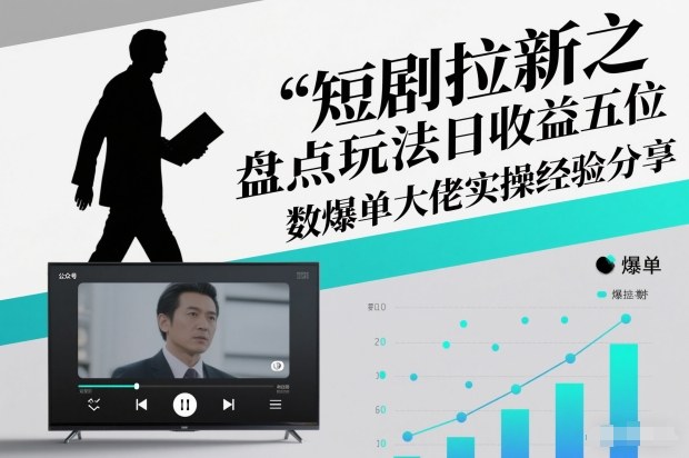 久爱副业网,网赚项目,网赚论坛博客网分享短剧拉新之盘点玩法日收益五位数爆单大佬实操经验分享