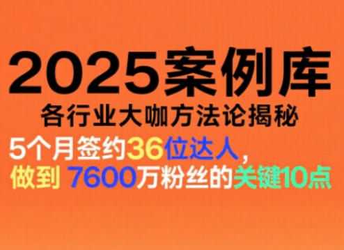 久爱副业网,网赚项目,网赚论坛博客网分享2025案例库，收录各行业大咖的方法论，各行业大咖方法论揭秘