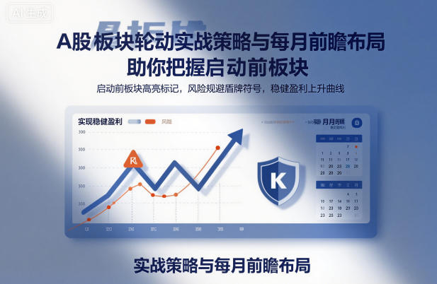 久爱副业网,网赚项目,网赚论坛博客网分享A股板块轮动实战策略与每月前瞻布局,助你把握启动前板块,规避风险,实现稳健盈利