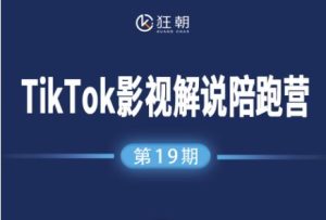 盗坤-第十九期TikTok影视解说陪跑营2025年12月(价值4980元)_-就爱副业网