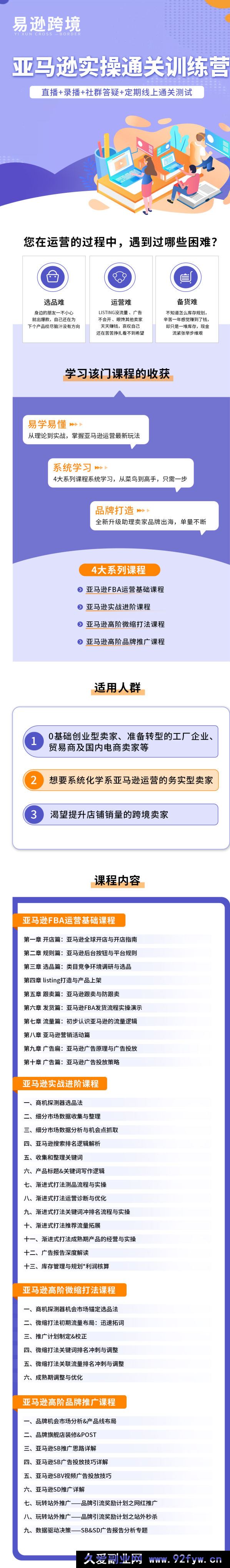 图片[4]-老陈聊跨境-25年亚马逊实操通关训练营39期12月一手更新(价值11999元)_-就爱副业网