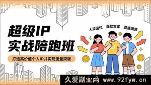 （16730期）个人IP进阶特训营，精准人设、吸睛文案、直播秘籍，助力流量飞跃-就爱副业网