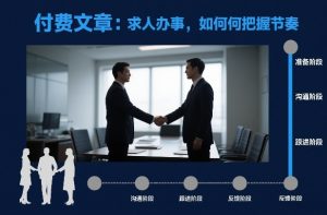 付费文章：求人办事，如何把握节奏-就爱副业网
