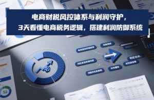 电商财税风控体系与利润守护，3天看懂电商税务逻辑，搭建利润防御系统-就爱副业网