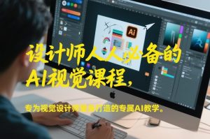 设计师人人必备的AI视觉课程，专为视觉设计师量身打造的专属AI教学-就爱副业网