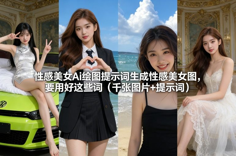 久爱副业网,网赚项目,网赚论坛博客网分享性感美女Ai绘图提示词生成性感美女图,要用好这些词(千张图片+提示词)