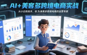 AI+美客多跨境电商实战,从小白到高手,你也可以成为美客多跨境电商的运营专家-就爱副业网