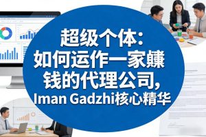超级个体:如何运作一家賺钱的代理公司,Iman Gadzhi核心精华(双语字幕)-就爱副业网