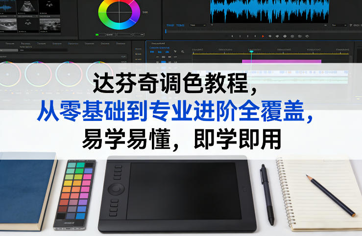 久爱副业网,网赚项目,网赚论坛博客网分享达芬奇调色教程,从零基础到专业进阶全覆盖,易学易懂,即学即用